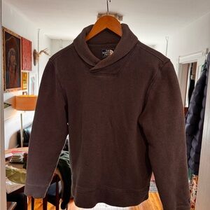The North Face Men's Shaw Neck Sweater - Dark Brown